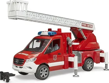 Bruder 2673 Mercedes-Benz Sprinter hasičský vůz s otočným žebříkem
