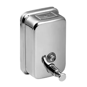 Dávkovač mýdla Nerez dávkovač tekutého mýdla SLZN 07 (lesk nerez, objem 0,5litru)