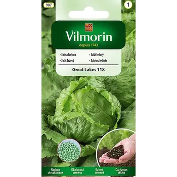 Semeno Salát ledový Great Lakes 118 (obalovaná semena)