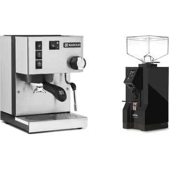 Kávovar Rancilio Silvia E + Eureka Mignon Turbo, BL black