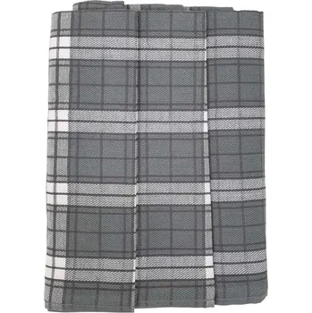 Utěrka Utěrky z egyptské bavlny, šedo-bílé káro, č.79, 50x70cm, 3ks