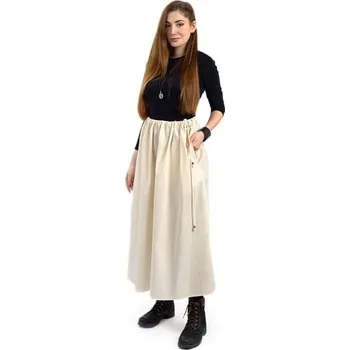 Karnevalový kostým imago Dlouhá sukně s kapsami, přírodní, velikost S