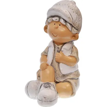 Zahradní dekorace Zahradní postava - Chlapec 30 cm