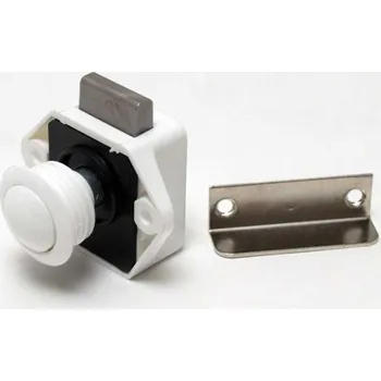 Zámek na kolo Zámek Push Lock Mini 1ks Bílá