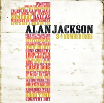 Zahraniční hudba 34 Number Ones - Alan Jackson [2CD]