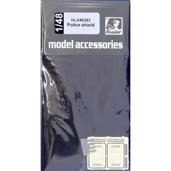 Plastikový model Hauler 1/48 Police shield (resin & PE set)
