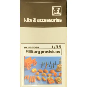 Plastikový model Hauler 1/35 Military provisions (resin set)