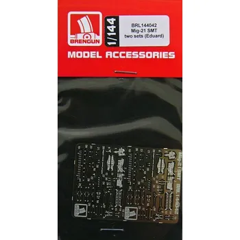Plastikový model Brengun 1/144 MiG-21 SMT - double set (EDU)