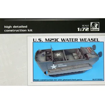 Plastikový model Hauler 1/72 M29C Water Weasel (US amphibian vehicle)