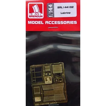 Plastikový model Brengun 1/144 Latrine (PE set)