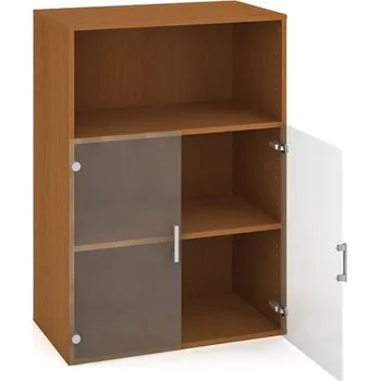 Kancelářský vozík HOBIS skříň policová dvéřová - D 3 80 05, třešeň + doprava zdarma