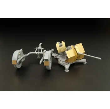 Plastikový model Hauler 1/48 2cm Flak 38 (ACE)