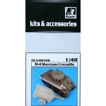 Plastikový model Hauler 1/48 Crocodile M4 Sherman Conv.Set