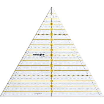 trojuhelník na patchwork inch, 60° 8inch