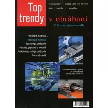 Top trendy v obrábaní II. časť - nástrojové materiály