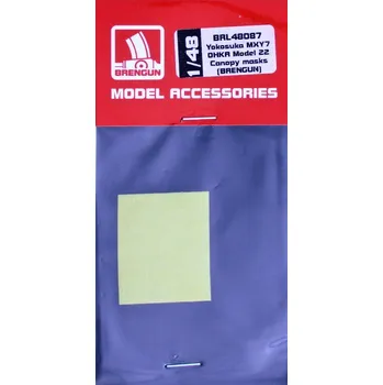 Plastikový model Brengun 1/48 Yokosuka MXY7 OHKA Mod.22 Canopy masks (BREN)