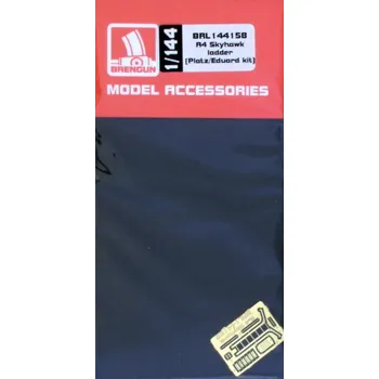 Plastikový model Brengun 1/144 A4 Skyhawk ladder - PE set (EDU/PLATZ)