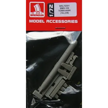 Plastikový model Brengun 1/72 Agm-109 Tomahawk Cruise Missile (full kit)