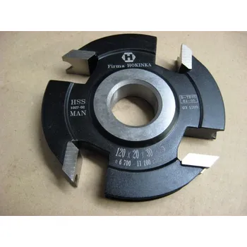 Příslušenství k frézce Půlkruhová fréza vydutá 120X20X30-R5-HOKINKA