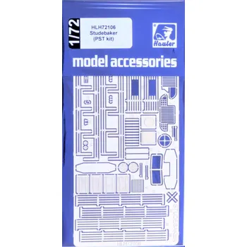 Plastikový model Hauler 1/72 Studebaker - detail PE set (PST)