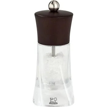 Mlýnek na koření Mlýnek na sůl 14 cm čokoládový Oleron - PEUGEOT (Oleron mlýnek na sůl akryl/čokoládové dřevo - PEUGEOT)