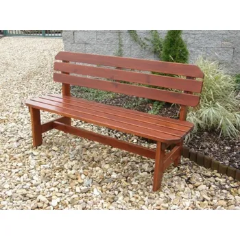 Zahradní lavice Zahradní dřevěná lavice s opěrkou ORB