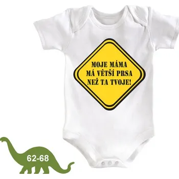 Kojenecké oblečení Kojenecké body Moje máma má větší prsa - 62-68