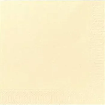 Papírový ubrousek SAHM Ubrousek 33x33 cm 3 vrstvý CRM - 250ks/bal 100021938