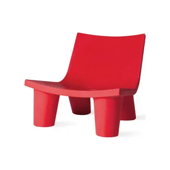 SLIDE Zahradní plastové křeslo Low Lita - SD LWL073, Barva (official) Zelená