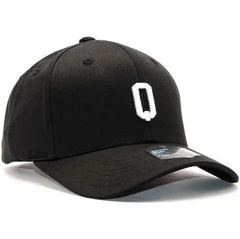 Kšiltovka Kšiltovka State of WOW ALPHABET - Quebec Baseball Cap Crown 2 Black/White Strapback