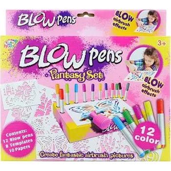 Centropen FOUKACÍ FIXY se šablonkami - sada dívčí