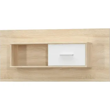 přebalovací pult a komoda Casarredo Police s dvířky TIPS dub sonoma/bílá mat