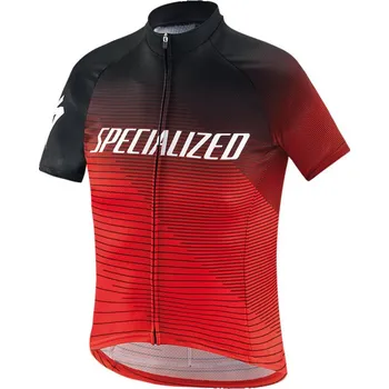 cyklistický dres Specialized Rbx Comp Logo Team Youth s krátkým rukávem černý/červený XS