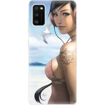 Pouzdro na mobilní telefon Odolné silikonové pouzdro iSaprio - Girl 02 - Samsung Galaxy A41