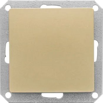 Stavebniny Timex Vypínač OPUS premium č.6 šampaň