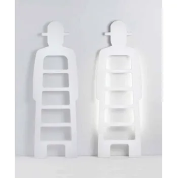 Taburet SLIDE Designová police MR. GIO - SD MRG207, Barva (official) Černá