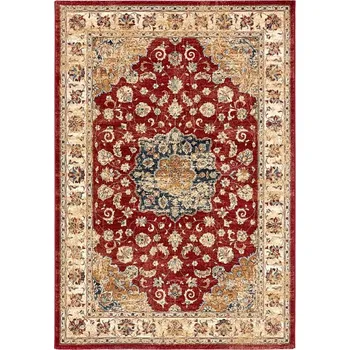 Kusový koberec Ragolle Da Vinci 57559 1464 červený krémový Rozměr: 160x230 cm