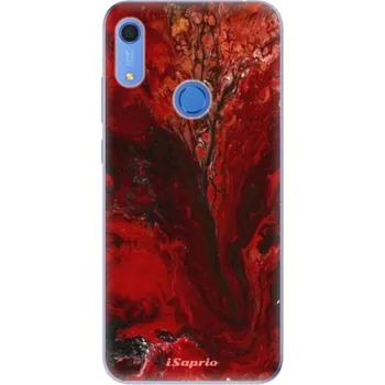 Pouzdro na mobilní telefon Odolné silikonové pouzdro iSaprio - RedMarble 17 - Huawei Y6s