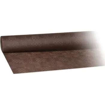 Jednorázové nádobí SAHM Papírový ubrus rolovaný 8x1,2m Hnědý 100023303