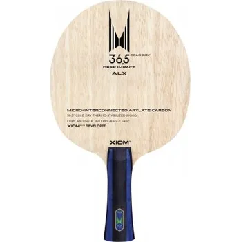 Pingpongová pálka XIOM - 36.5 ALX Tvar držátka: ST - rovné, Váha (gr): 85