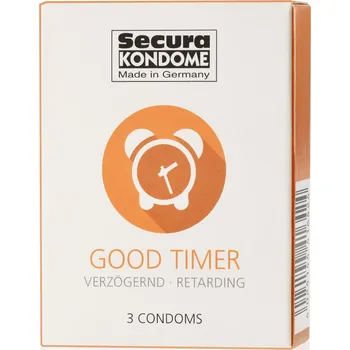 Kondom GOOD TIMER 3 ks. - KONDOM ODDALUJÍCÍ EJAKULACI S BENZOKAINEM - 7463212