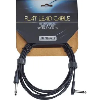 Příslušenství ke zvukové technice RockBoard Flat 3 m Rovný - Lomený Nástrojový kabel
