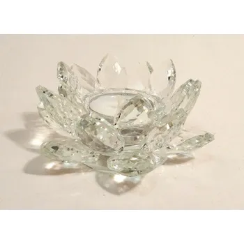Svícen Křišťálový svícen Lotos