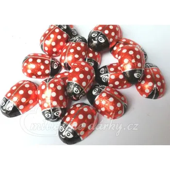 Čokoláda Čokoládové berušky z mléčné čokolády, balení 85g