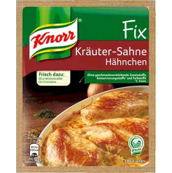 KNORR FIX BYLINKOVÉ/SMETANOVÉ KUŘE NĚMECKO!