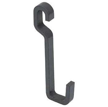Nábytkové kování Wireli Háček Titane, 6x27x68 mm, antracit