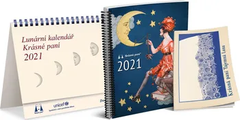 Kalendář Nakladatelství Krásná paní Žofie Kanyzová Lunární kalendář s publikací 2021