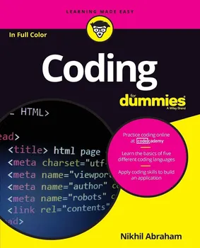 Cizojazyčná kniha Coding For Dummies – Abraham Nikhil (EN)