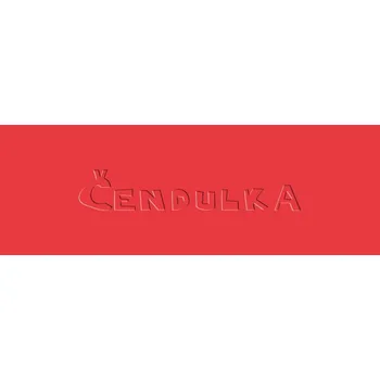 Zip Zdrhovadlo zip plastový 18cm nedělitelný šíře 6mm červená