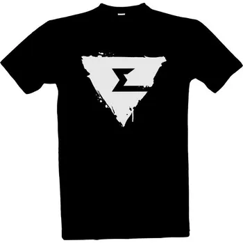 Pánská móda Tričko s potiskem Pánské černé triko s logem eLKa pánské